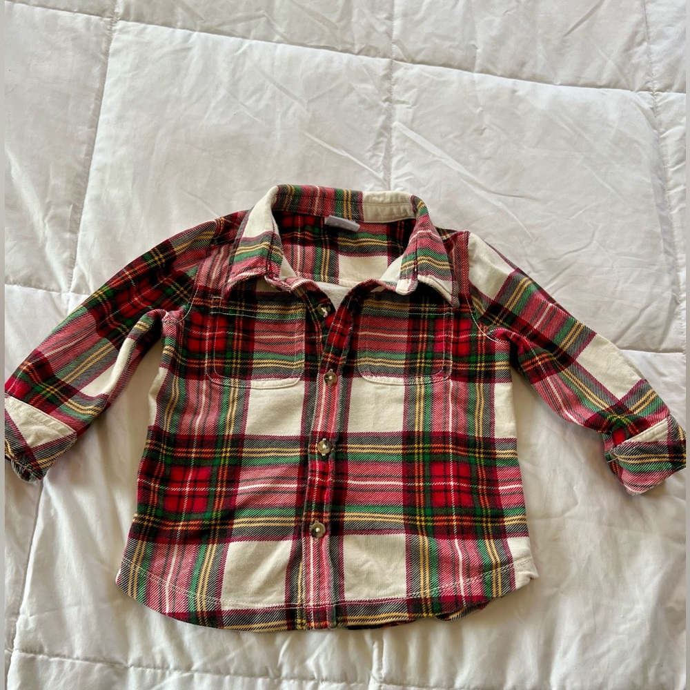 Hanna Andersson Boys Button Down Shirt
